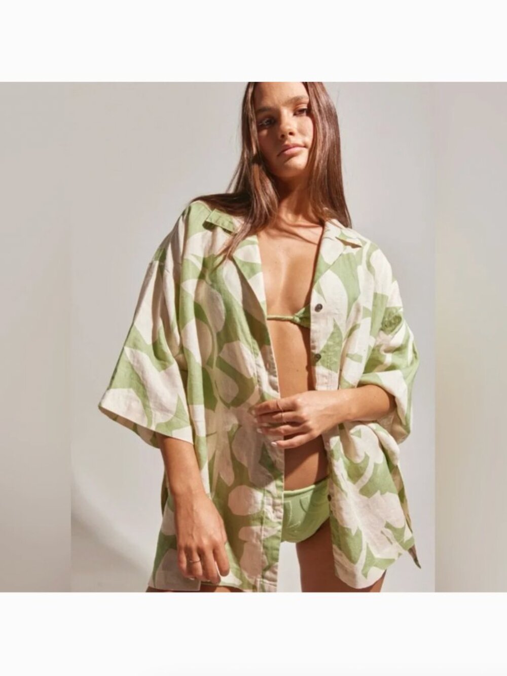 Poolside Paradiso Islander Over Shirt